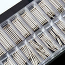 360pcs 8-25mm Watchband Stainless Steel Spring Bars Repair Strap Link Pins A