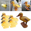 6Pcs Little Duck Ducking Floating Decoy  Fishing Decoy Pools Ponds Decor