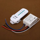 Wireless 220V-240 ON/OFF Lamp 1 Ways Remote Control Switch Receiver Transmitter