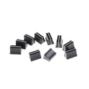 10 x Black Slide Potentiometer Mixer Fader Knob 19mmLx12mmW for 4mm Shaft JClj