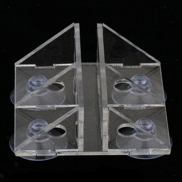 Acrylic Suction Cup Divider Holder For Aquarium