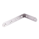 125x75mm L Shape Stainless Steel Shelf Corner Brace Angle Bracket