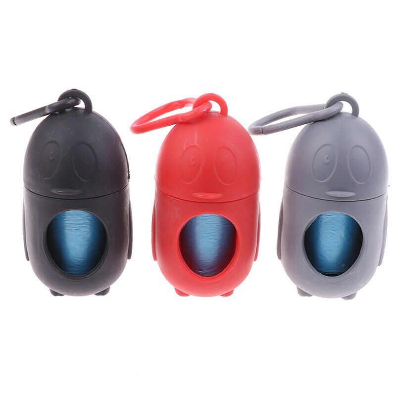 Pet Dog Dispenser Poop Bag Set Garbage Carrier Holder Waste Picker Cleaning OZ