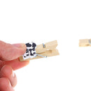 10Pcs/lot panda DIY Clothes Paper Peg Stationery Wooden Photo Clip Craft Clips
