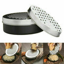 Kitchen Stainless Double Sided Fruits Cheese Grater Blades +Container Box Kit