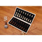 Handmade Folding Wooden Magnetic Chess Board Set with Extra 2 Queens, 39x39cm,