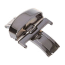 Stainless steel security folding clasp polished for watchband 22mm