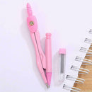 Math Geometry Metal Compasses with Pencil School Drafting Supply Stationery U2B3
