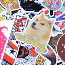 50PCs Stickers Mix Style Funny Cartoon Fridge Doodle Snowboard Luggage StickeJ&M