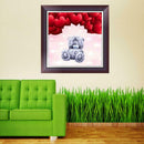 Cute Heart Bear 5D Diamond Painting Embroidery DIY Cross Stitch Home Decor
