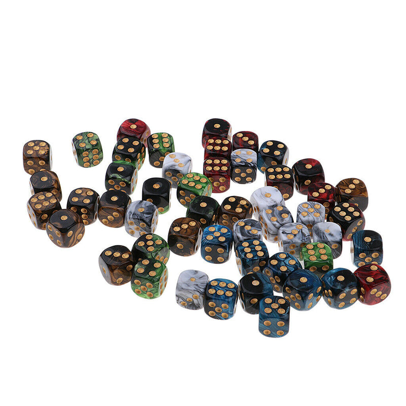 50pcs New Dice Game for Board Games,Kids,Family,Friends Gift Game