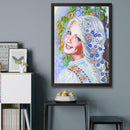 5D DIY Special Shaped Diamond Painting Beauty Cross Stitch Mosaic Kit Decor