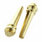 Metal Acoustic Guitar Bridge Pins 6pcs Brass Guitar Strings Fixed Cone Stri