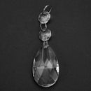 5pcs Clear Crystal Acrylic Beads Pendant Top Chandelier Wedding Decor