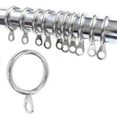 1X(20 x Iron Curtain Ring Curtain And Rod Suspension Ring, Inner Diameter 2