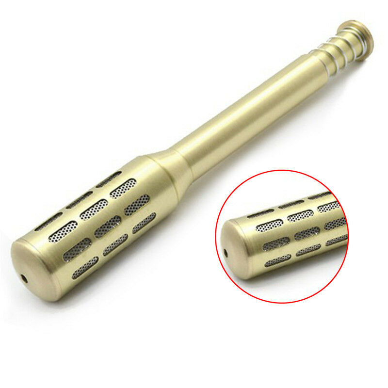Big Copper Moxa Roller Stick Brass Moxibustion Massage Burner Improve Blood  FT