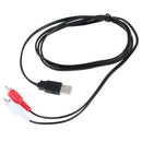 Dual RCA Male to USB Male A Composite Adapter Audio Video Data Extension Ca Nw