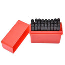 36x 6mm Alphabet Letter Number Stamp Punch Steel Metal Security Marking Tools