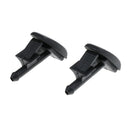 Pair Replacement 2 Holes Windshield Wiper Washer Spray Nozzle For BMW E90 E60