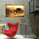 1000pcs DIY Jigsaw Paper Puzzle Carriage Cart Picture Toys Room Decoration