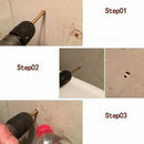 6Pcs 4-12mm Ceramic Tile Glass Handle Titanium Plated Drill Bits Hex Sha TXX