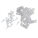 100 Pieces L Shape Corner Brace Plate Right Angle Photos Frame Picture Frame