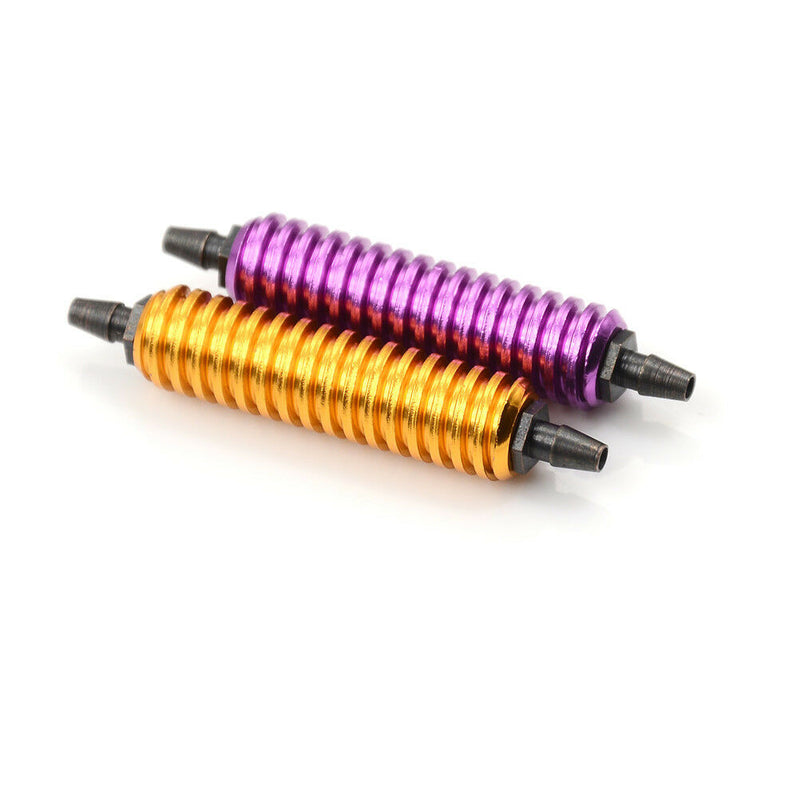 Engine Glow Fuel Pressure Cooler TD10009 Alloy Aluminum 1/10 1/8 RC Car HT J Bj
