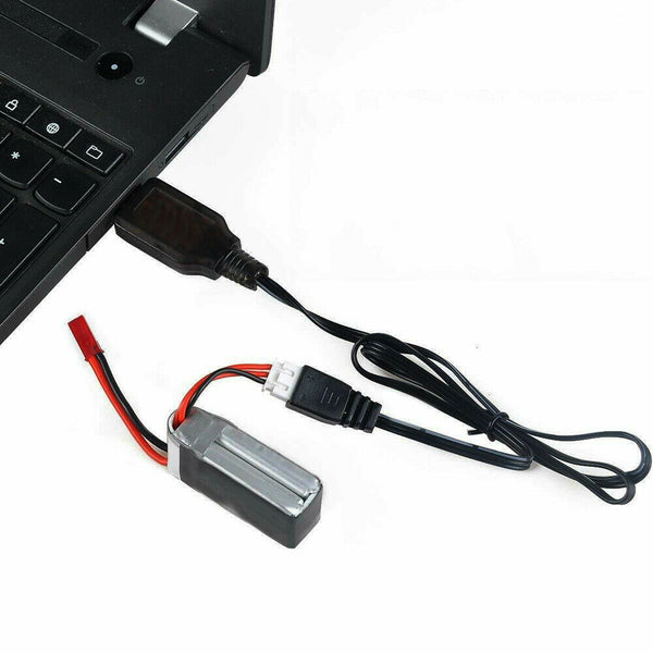 For Hubsan SYMA X8C X8G 7.4V RC Drone USB Charger Cable Battery Wire Charging
