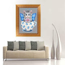 DIY 5D Diamond Embroidery Cup Cat Painting Cross Stitch Craft Home Decor 30x40cm