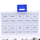 100PCS White Ceramic Car Fuse Box 5 x 20mm Automotive Insuranc tube