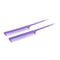 10 x Plastic Hairdressing Pointed Toothed Hair Styling Rat Tail Combs F1E3