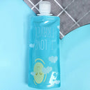 1Pcs Outdoor Travel Storage Bag Folding Lotion Storage Bag Portable Shower