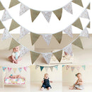 12 Flags Flowers Shell Lace Party Wedding Pennant Bunting Banner Decor