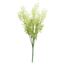 Artificial Plastic Moss Grass Plant Office Furniture Home Decoration White