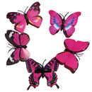 4PCS Butterfly Hair Clips Bridal Hair Accessories Wedding Photography CostumeHJ