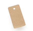200PCS Brown Paper Kraft Gift Tag Favour Lolly Wedding Party Bag Name Label SPTO