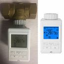 Programmable Timer TRV Thermostat Radiator Valve Actuator Temperature Controller