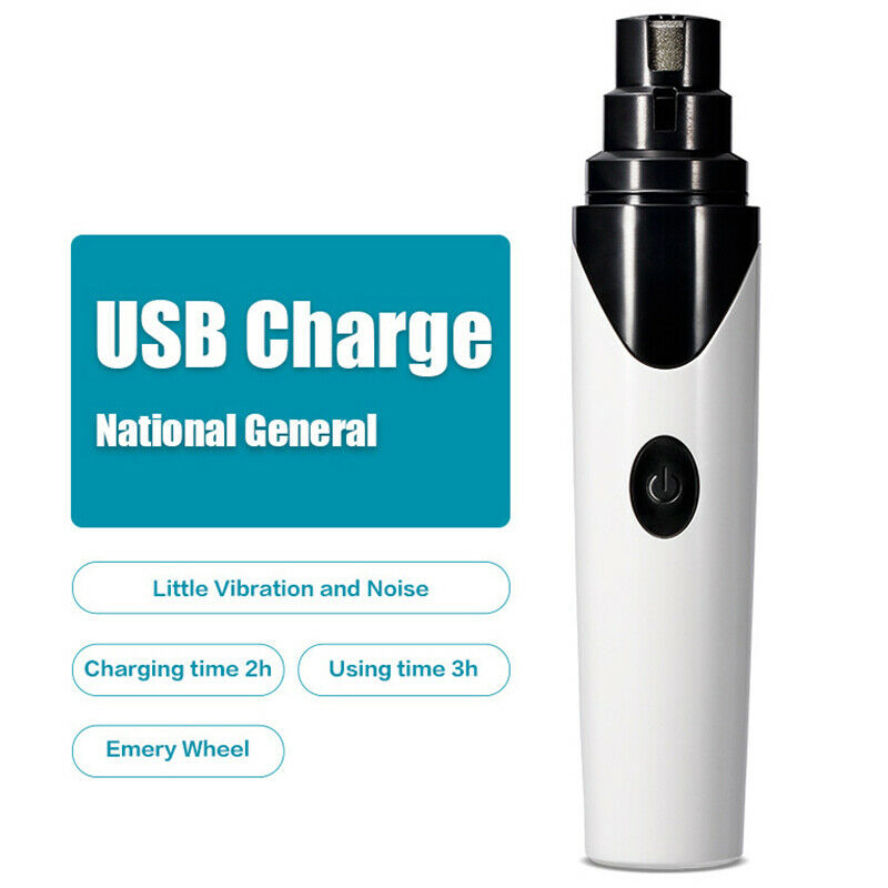 Rechargeable Pet Dog Nail Grinders USB Charging Pet Nail Clippers for  OZ