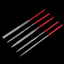 5pcs Metal Needle Files Set Carving Jewelry Diamond Glass Stone Wood Craft To Ew