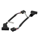 5X USB 3.0 Motherboard Male Header 20 pin to 9 pin Female USB 2.0 Cable DHJ