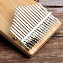 2x Kalimba Thumb Piano 17 Keys Musical Instruments,Finger Piano Gifts Coffee