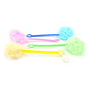 1pc long handled plastic body bath shower back brush scrubber skin cleaning JR