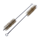 2Pcs 30mm Diameter Brass Wire Tube Brush Cleaning Tool 30cm Long T9P7