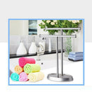 Double Hand Towel Tree,2 Towels Holder and Accessories Stand for Bathroom V