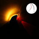 2Pcs Motorcycle Turn Signal Light Off-Road Motorcycle 5Led Double Light Two