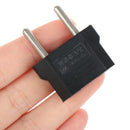 10Pcs Adapter US To EU Plug Converter Travel Plugs Power Durable High QuaSEAU