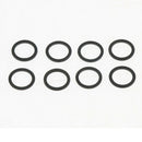 8mm Skateboard Longboard Truck Speed Kit Axle Speed Washers Nuts Spacer Black