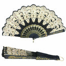 Womens Lace Fabric Silk Folding Spanish Flamenco Dance H8O2 Fancy Fans Dres T6Z5