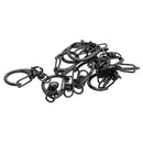 10x 42mm Metal Lobster Clasps Snap Hook Key Chain Ring Bag Parts DIY Crafts