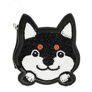 DIY Special Shaped Diamond Painting Wallet Bag Cartoon Puppy Pattern Purse